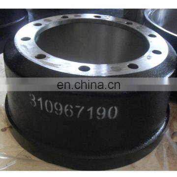 310967190 brake drums for heavy duty German trucks