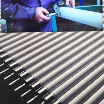 Industrial Fused Silica Quartz Ceramic Roller for Glass Tempering Furnaces