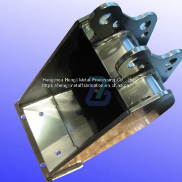 Professional Production OEM Precision Heavy Steel Frame Housing Part Machinery Laser Cutting Welding