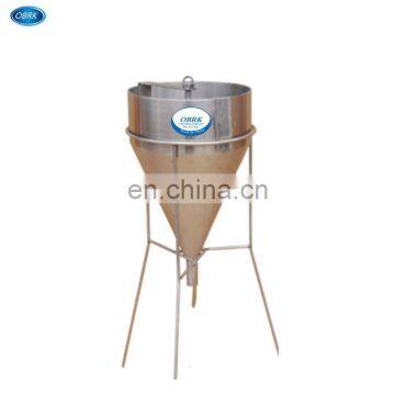 Cement Paste Consistometer Flow cone apparatus, Concrete Steel Grout Flow Cone Set