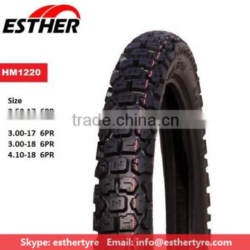 Esther Brand HM1220 Motorcycle Tyre 2.50-17 6PR