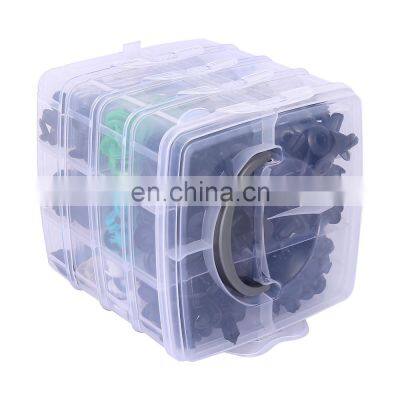 620Pcs/box Auto plastic Fastener Clip with Hand Tools 24kinds Door Trim Panel Auto Bumper Rivet Retainer Clips