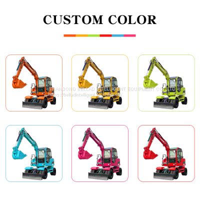 Wheel Excavator Bucket Capacity Operating Weight for sale factory price mini digger machine