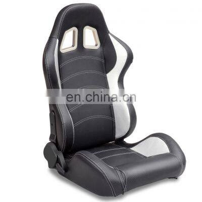 JBR 1046 Popular Adjustable Universal High Quality PVC Leather Racing Car Seat