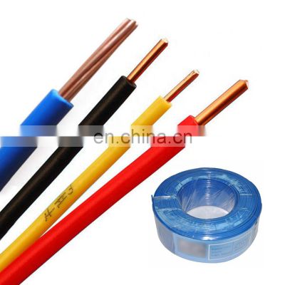 Factory Supplying Single Core 1.5mm Electrical Cable Wires With Price