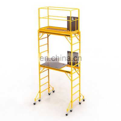 Cheapest Mobile colorful baker Scaffold tower used for building project for sale