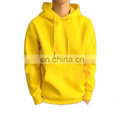 Premium streetwear plus size men's designer hoodies custom logo heavyweight korean hoodie