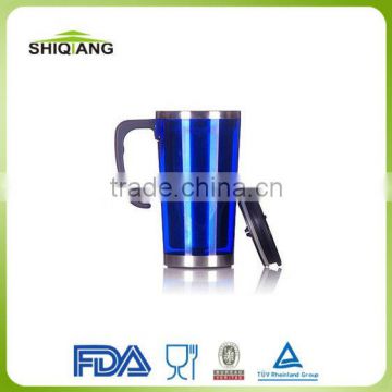 400ml small stainless steel thermal coffee mugs with handle BL-5041