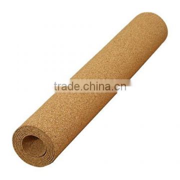 Cork underlay in sheet or roll