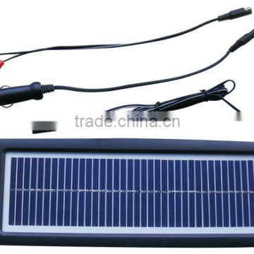 Promotional Electronic solar photovoltaic battery charger,12v output car battery charger