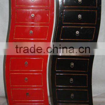 Chinese antique wooden file cabinet design for living room furniture