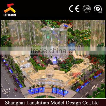 Export real estate architectural scale models figures model miniature house