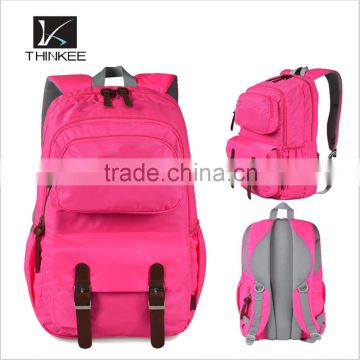 china suppliers pink women school backpack