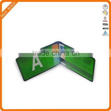 Foldable PVC Bank Card Holder