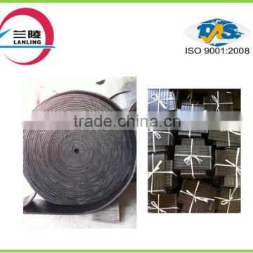 Elastomeric rubber pads for railway