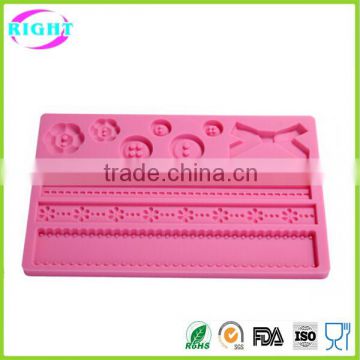 Various 3D silicone fondant mold