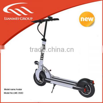 china supplier 36V350w foldable brushless electrical scooter