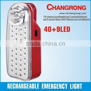 New ABS material rechargeable LED light made in China