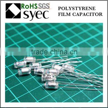 Tight Tolerances Radial Lead 56J 63V Polystyrene Film Capacitor