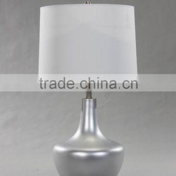 2015 UL Lighting silver table lamp for indoor decorative