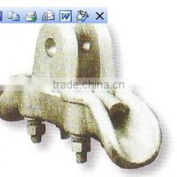 Electric fitting suspension clamps with envelope type