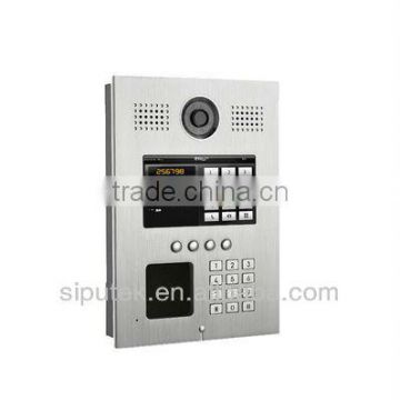 TCP/IP outdoor android system for housing estate/card touch key/outdoor monitor/micphone