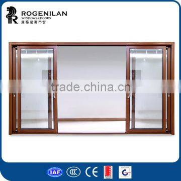 ROGENILAN 120 series decorative sliding door grills aluminum door frame