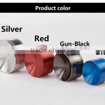 USA hot selling 40mm 50mm 55mm 63mm concave herb grinder 3 part zinc alloy concave grinder