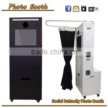 Smart photobooth for event wedding rental business pipe &drape stand
