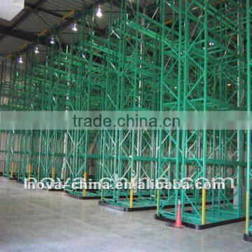 VNA Pallet Racking with guide rail