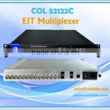 Digital TV multiplexer/digital audio vedio multiplexer/DVB EIT ASI multiplexer COL52122C