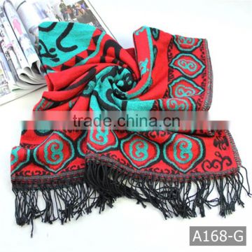 A168 Beautiful hot sale men's woven scarf