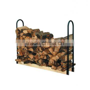 Black Adjustable Length Log Rack