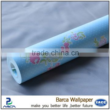 Gold supplier best quality flower non woven wallpapers