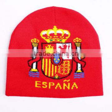 Custom Sports Supporter Beanies - Spain