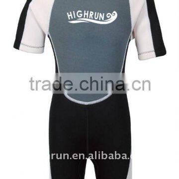 Children's Neoprene Shorty Sleeve Surfing Suit Wetsuit