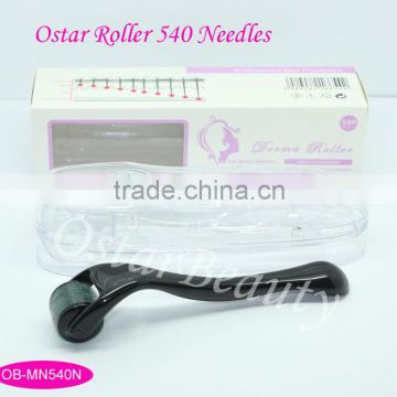 Derma face roller 540 titanium disk needles medical beauty roller for sale