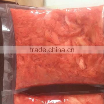 chinese sushi ginger pink colour in 10kg carton