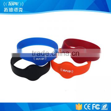 Laser Engraved Printed RFID Silicon Wristband
