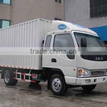 JAC 4x2 mini cargo box truck