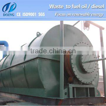 2013 economical pyrolisis tyre recycling machine without pollution