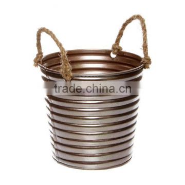 brown coloured funky wine buckets