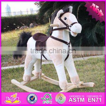 2017 Best sale classic wooden ride on toys for kids W16D068-S
