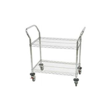 supply hotel furniture metal chrome wire carts