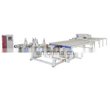 PVC Window Production Line With CNC Welding and CNC Corner Cleaning Machine