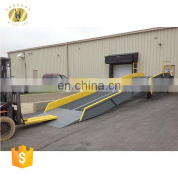 7LYQ Shandong SevenLift electric steel trailer hydraulic loading equipment loading ramps