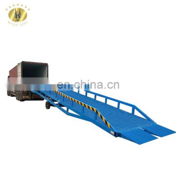 7LYQ Shandong SevenLift 10 ton mobile loading yard dock unloading ramp