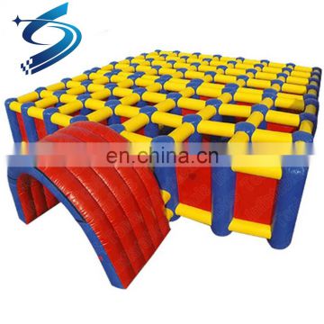 Commercial inflatable movable maze game equipment for beach party,rental adult labyrinth for amusement park