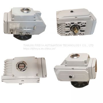 Small motorized rotary quarter turn electric actuator alx-600 alx-600a alx-600b