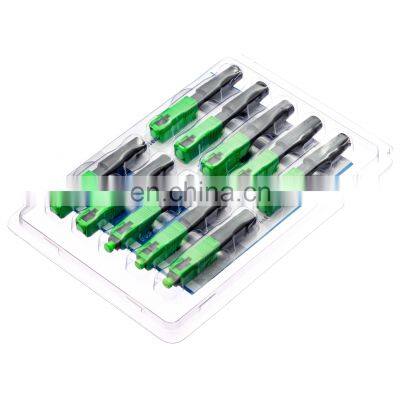 Optical fast connector sc/apc optic fiber fast connector/fiber quick connector ftth connector fiber optic connector